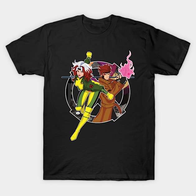 Rogue and her Beau T-Shirt by Gen Pop Art